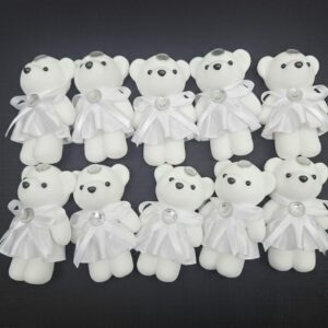 AYICIK FLOK ETEKLİ BEYAZ 11 CM 10 LU