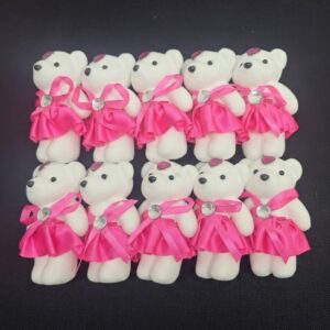 AYICIK FLOK ETEKLİ FUŞYA 11 CM 10 LU