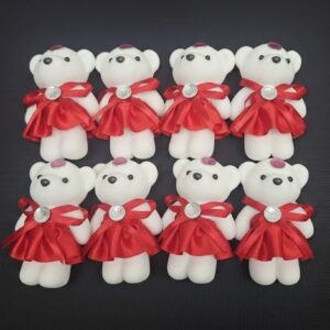 AYICIK FLOK ETEKLİ KIRMIZI 11 CM 10 LU