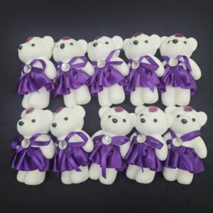 AYICIK FLOK ETEKLİ MOR 11 CM 10 LU