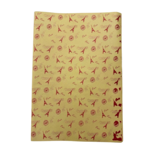 BUKETLİK KRAFT KAĞIT 50*70 PARİS BASKILI  20 Lİ PK