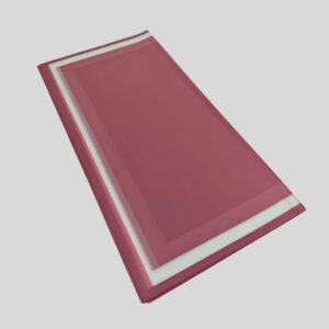 BUKETLİK PP BORDO  MAT ŞEFFAF GENİŞ ÇERÇEVELİ