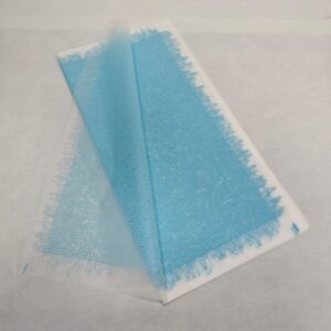 BUKETLİK PP MAVİ KENARI BUĞULU 58*58 20 Lİ