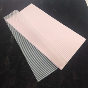 BUKETLİK PP PEMBE ÇİZGİLİ 58*58  15 Lİ