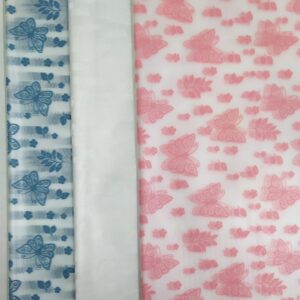 BUKETLİK PP ŞEFFAF KELEBEK A.RENKLİ 58*58 20 Lİ PK