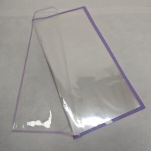 BUKETLİK PP ŞEFFAF MOR KENARLI