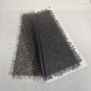 BUKETLİK PP SİYAH  KENARI BUĞULU 58*58 20 Lİ