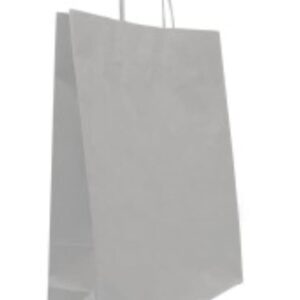 ÇANTA B. KRAFT BÜKÜM SAPLI GÜMÜŞ 45*50cm 25 Lİ