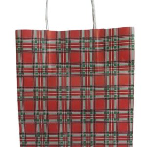 ÇANTA B.KRAFT BÜKÜM SAPLI NOEL EKOSELİ 25*31cm25Lİ