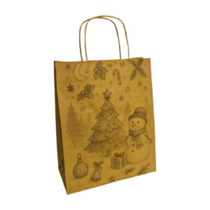 ÇANTA K.KRAFT BÜKÜM  SAPLI ÇAM AĞAÇ 25*31 cm 25 Lİ