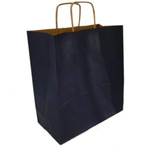 ÇANTA K.KRAFT BÜKÜM SAPLI LACİVERT 18*24 CM 25 Lİ