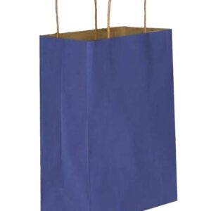 ÇANTA K. KRAFT BÜKÜM SAPLI LACİVERT 45*50cm 25 Lİ