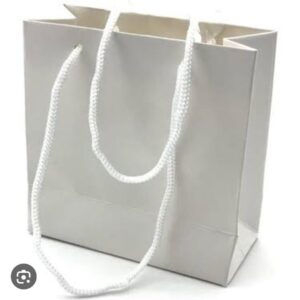 ÇANTA KARTON SELOFANLI 10*10 BEYAZ 50'Lİ