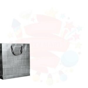 ÇANTA KARTON SELOFANLI 10*10 GÜMÜŞ 50'Lİ