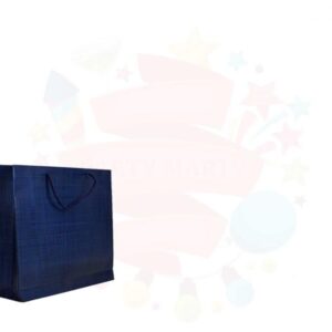 ÇANTA KARTON SELOFANLI 10*10 LACİVERT 50'Lİ