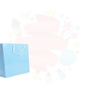 ÇANTA KARTON SELOFANLI 10*10 MAVİ 50'Lİ