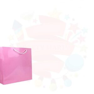 ÇANTA KARTON SELOFANLI 10*10 PEMBE 50'Lİ