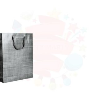 ÇANTA KARTON SELOFANLI 12*17 GÜMÜŞ 25'Lİ