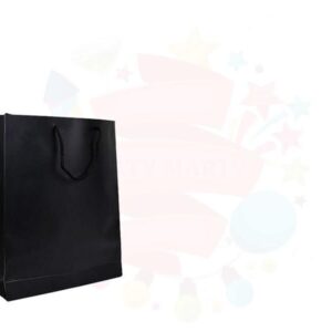 ÇANTA KARTON SELOFANLI 12*17 SİYAH 25'Lİ