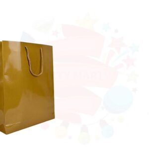 ÇANTA KARTON SELOFANLI 17*26 ALTIN 25'Lİ