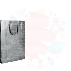 ÇANTA KARTON SELOFANLI 17*26 GÜMÜŞ 25'Lİ