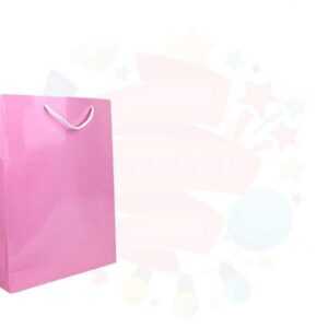 ÇANTA KARTON SELOFANLI 17*26 PEMBE 25'Lİ