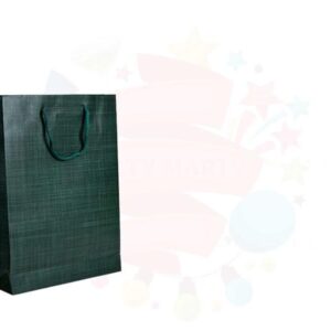 ÇANTA KARTON SELOFANLI 17*26 YEŞİL 25'Lİ