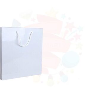 ÇANTA KARTON SELOFANLI 26*26 BEYAZ 25'Lİ