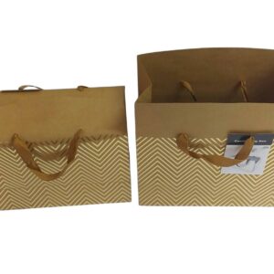 ÇANTA KUTU 12 LI ALTIN DESENLİ 27*20*13