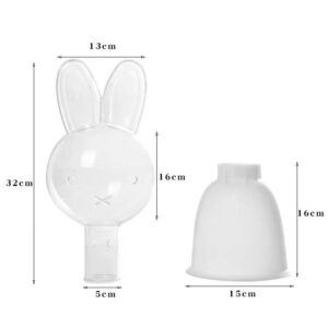 FANUS PLASTİK TAVŞAN KAFASI 16*24 CM