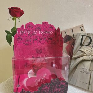 GÜL KUTUSU ASETATLI 20*20*31 FUŞYA