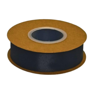 KURDELE SATEN SİYAH 2,5 CM 22 MT