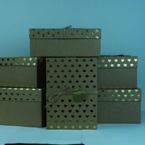 KUTU DİKDÖRTGEN KRAFT POLINA VARAKKALP 6 LI