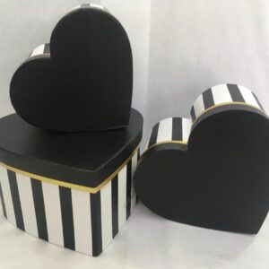 KUTU KALP 3 LÜ SİYAH BEYAZ ÇİZGİLİ  BEST FOR YOU