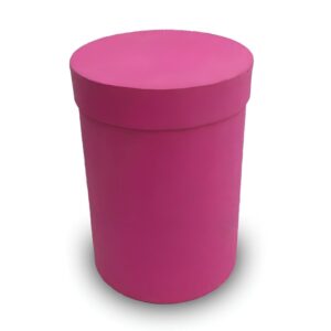 KUTU SİLİNDİR FUŞYA TEKLİ