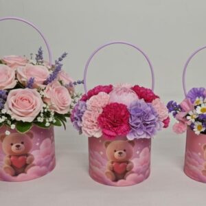 KUTU SİLİNDİR KAPAKSIZ AYCIKLI 3 LÜ