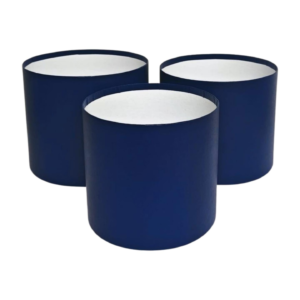 KUTU SİLİNDİR KAPAKSIZ LACİVERT 3 LÜ SET