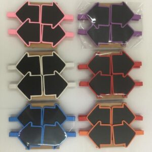 MANDAL BOŞ KARA TAHTA YÖN OKU 4 LÜ RENKLİ