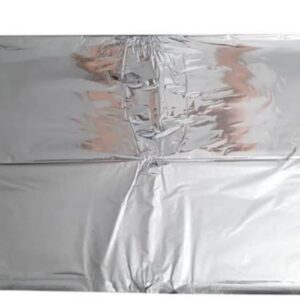 METALİZE DÜZ ZEMİN GÜMÜŞ 30mikron 70*100 100'LÜ