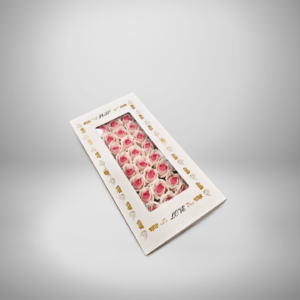 SABUN GÜL 50 Lİ ÇİFT RENKLİ BEYAZ PEMBE
