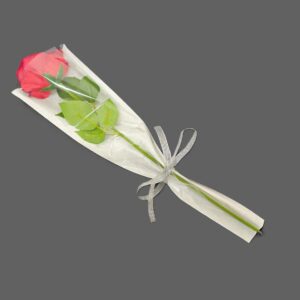 TEK GÜLLÜK OPP+KRAFT ÜÇGEN BEYAZ 12,5*4*40 30 LU