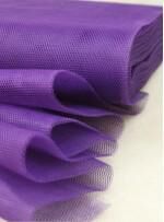 TÜL GREK KATLAMALI 50 MT MOR