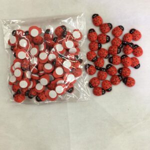 UĞUR BÖCEĞİ YAPIŞKANLI 12*15 50'Li KIRMIZI