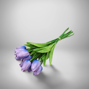 YAPAY ÇİÇEK LALE 10 LU MOR