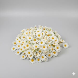 YAPAY ÇİÇEK PAPATYA 1000 Lİ BEYAZ